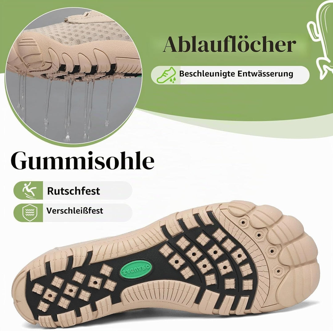 SAGUARO Badeschuhe Damen Aquaschuhe Herren Slip On Atmungsaktiv Schnelltrocknend Wasserschuhe Outdoo