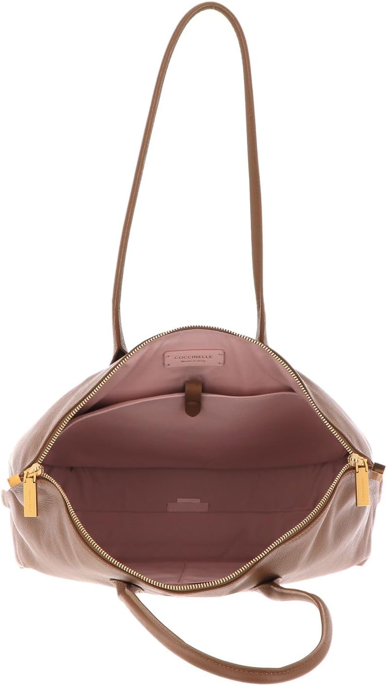 Coccinelle Estelle Shoulder Bag Nocciola