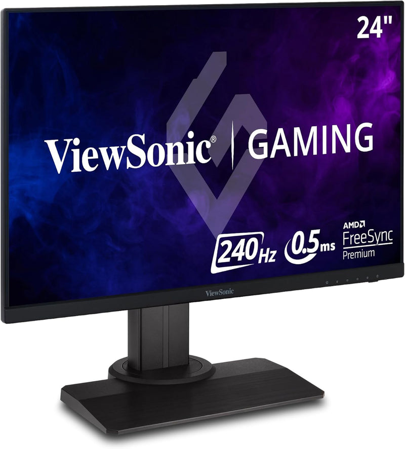 ViewSonic Omni XG2431 24 Zoll 1080p 0,5ms 240Hz Gaming Monitor mit AMD FreeSync Premium, Advanced Er