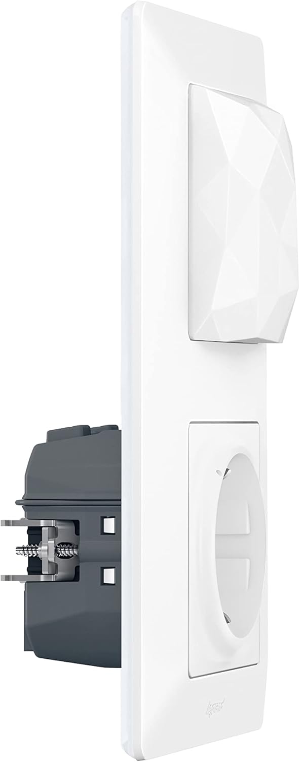 Legrand, Valena Life with Netatmo Starterpaket, Funk-Gateway m. schaltbarer Steckdose 16A (3680 W) &