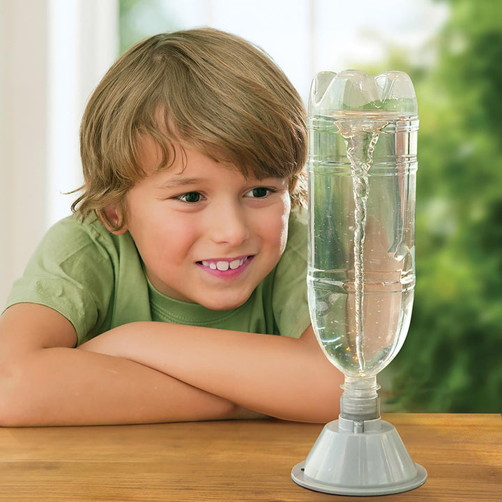 4M KidzLabs Experimentierkasten Tornado Maker - für Kinder ab 8 Jahre, Wissenschaft Spielzeug Mint L