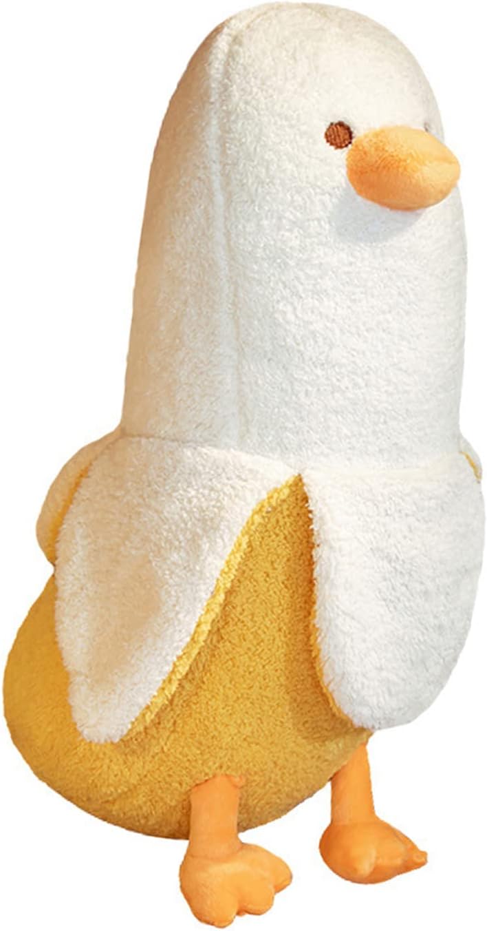 shownicer Plüschtier Banane Ente Stofftier, Kawaii Ente Plüsch, Banane Kuscheltier, Plüschkissen, We