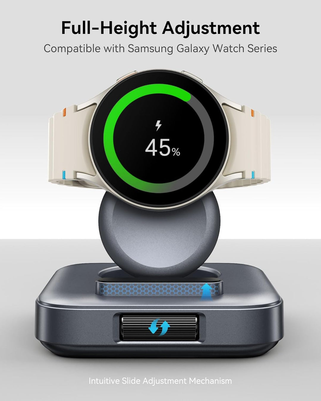 Tragbares Ladegerät für Samsung Galaxy Watch 8/8 Classic/7/Ultra/FE/6/6 Classic/5/5 Pro/4/4 Classic/