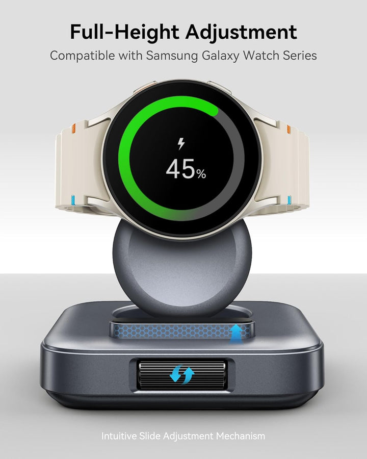 Tragbares Ladegerät für Samsung Galaxy Watch 8/8 Classic/7/Ultra/FE/6/6 Classic/5/5 Pro/4/4 Classic/
