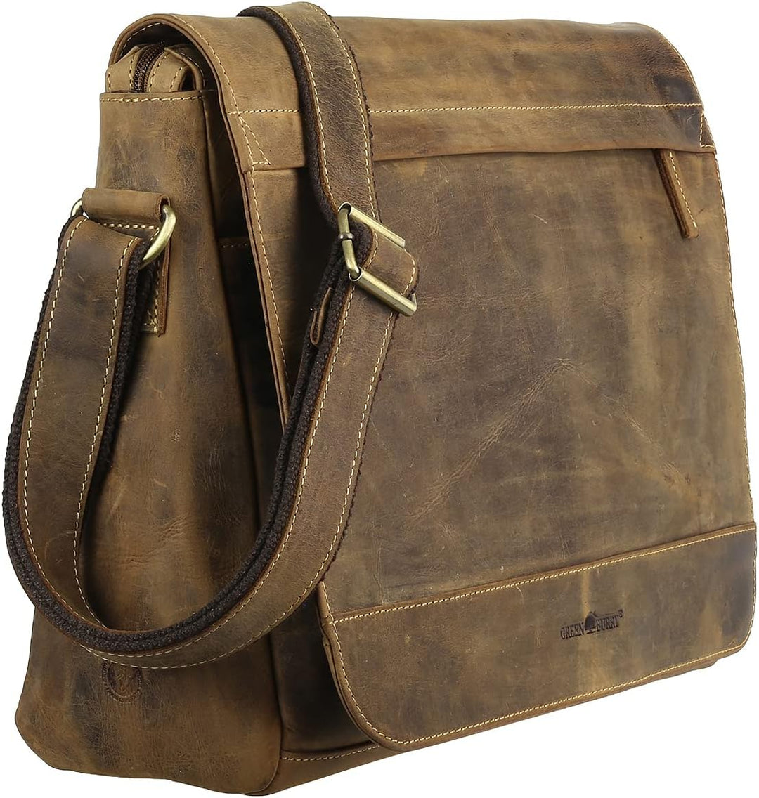 Greenburry Herren Henkeltasche antikbraun 25