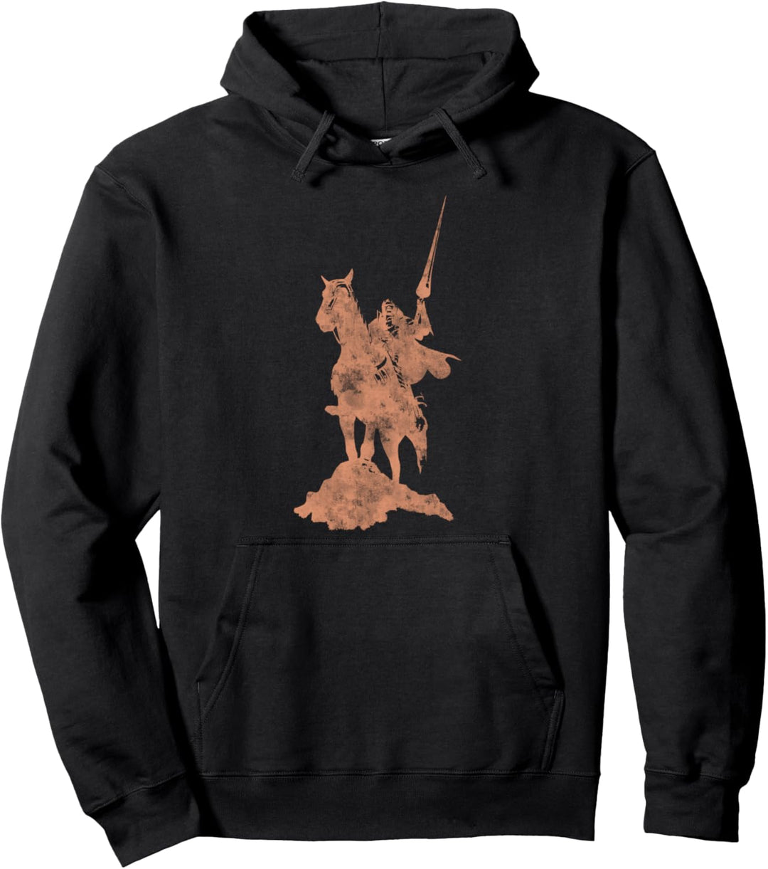 Deus Vult Ritter Tempelritter Ritter mit Lanze Ritterburg Pullover Hoodie