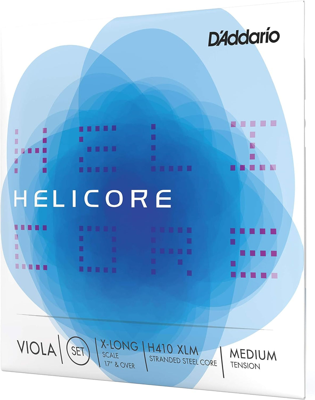 D'Addario Helicore Geigensaiten - Violine Saiten - H410-XLM Violine Saitensatz mehrfach verdrillter