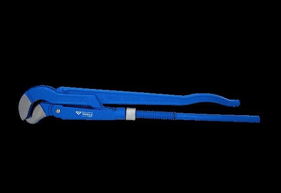 BRILLIANT TOOLS BT067120 Eckrohrzange 2", 45° gewinkelt [Powered by KS TOOLS], 2"