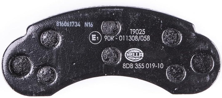 HELLA PAGID 8DB 355 019-101 Bremsbelagsatz - T9025 - Dicke/Stärke: 14mm - Bremssystem: Bendix - nich