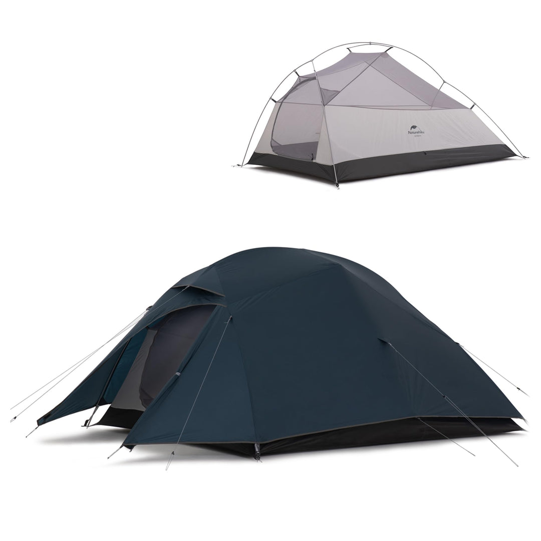 Naturehike Cloud-Up 3 Ultraleichtes Zelt 3-Personen Rucksack Zelt zum Wandern Camping im Freien 20D