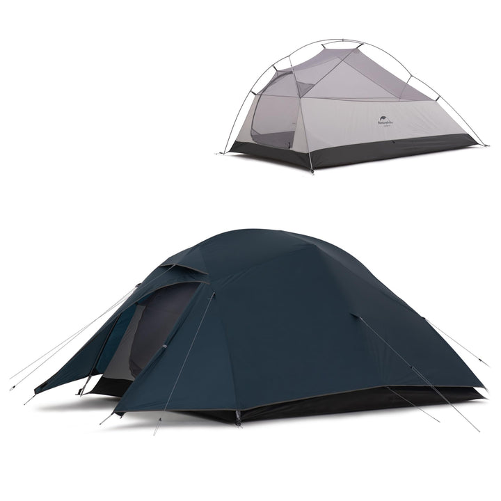 Naturehike Cloud-Up 3 Ultraleichtes Zelt 3-Personen Rucksack Zelt zum Wandern Camping im Freien 20D