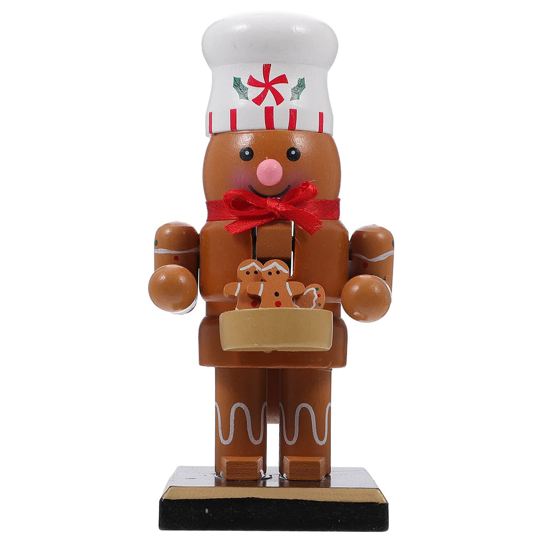 Nussknacker Holzfiguren Lebkuchenmann Soldat Figur: Weihnachtsfiguren Weihnachten Deko Figuren Dekof
