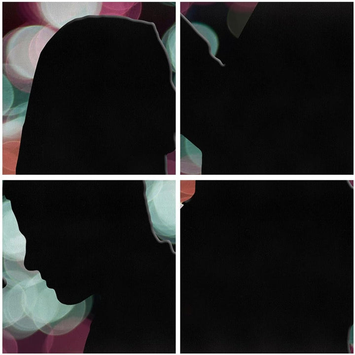 Bilder auf Leinwand Paar Liebe Beziehung Leinwandbild mit Rahmen 45x80cm Wandbilder Dekoration Wohnz