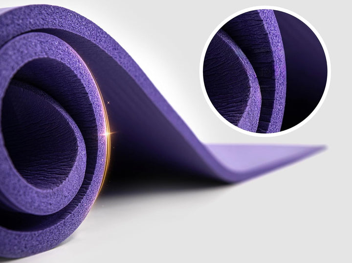 FIZYO Yogamatte 183x61x1 cm – Rutschfeste Fitness- &amp; Trainingsmatte aus NBR-Schaum – Gymnastikmatte
