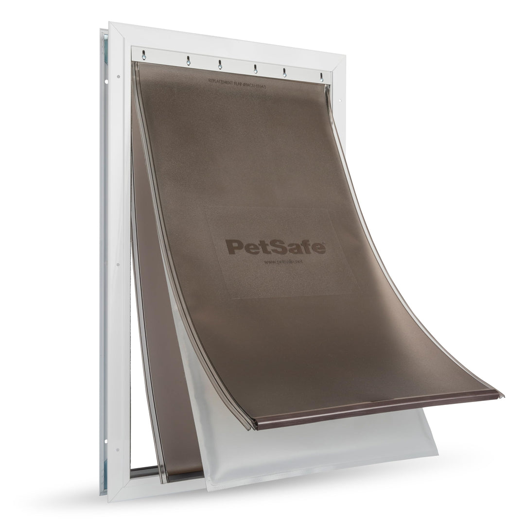 PetSafe Aluminium-Haustiertür für extremes Wetter, Energieeffizient mit zusätzlicher Isolierung, 2 V
