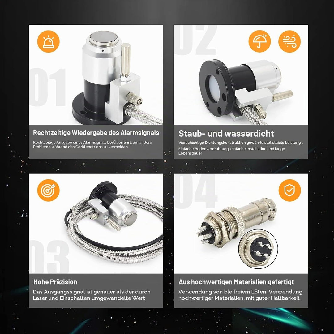 RATTMMOTOR CNC Z Achse Touch Plate Werkzeug Einstellung Sonde High Precision Router Auto Check Instr