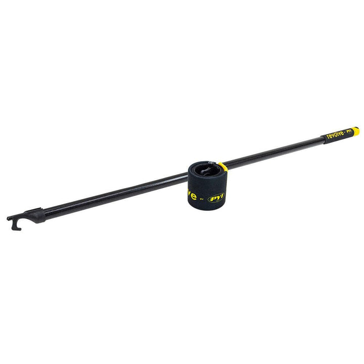 Revolve Bootshaken, rollbar, leicht, rutschfester Schaumstoffgriff, (Länge: 1,8 m), Schwarz (03-REV-