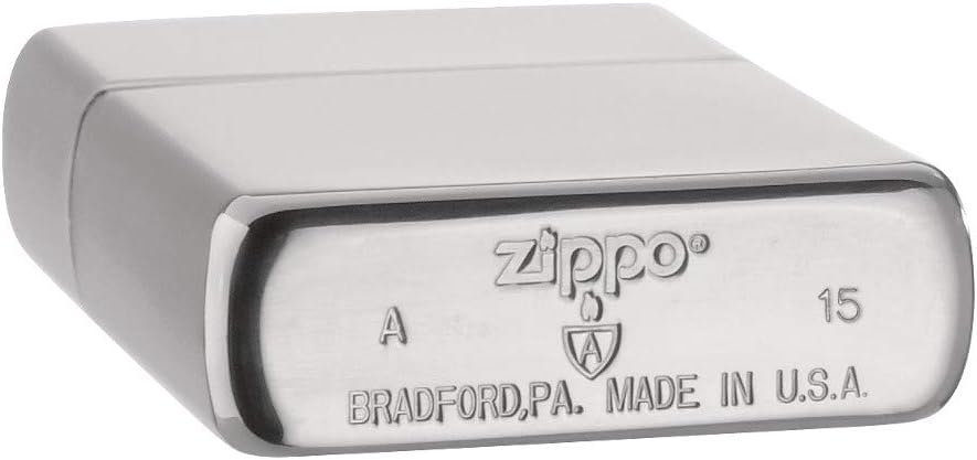 Zippo 162 Armor Chrome Heavy Wall Feuerzeug, Messing