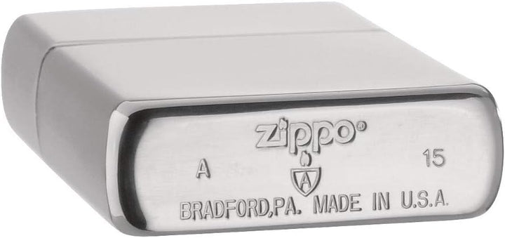 Zippo 162 Armor Chrome Heavy Wall Feuerzeug, Messing