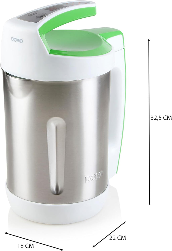 DOMO DO705BL Suppenkocher, Metall, 2 liters,