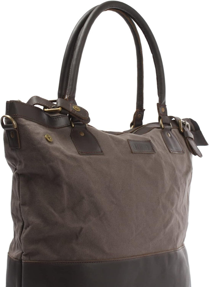 LECONI XL Shopper für Damen kleiner Weekender Beuteltasche grosse Frauen Schultertasche Wickeltasche