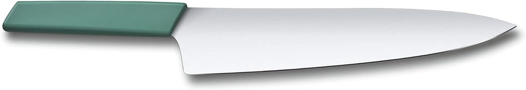 Victorinox Swiss Modern Tranchiermesser für Fleisch, Gerader Schliff, 25 cm lange Klinge aus Edelsta