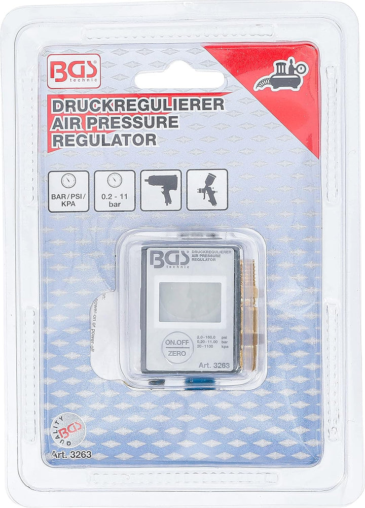 BGS 3263 | Druckregulierer für Kompressoren | 0,275 - 11 bar