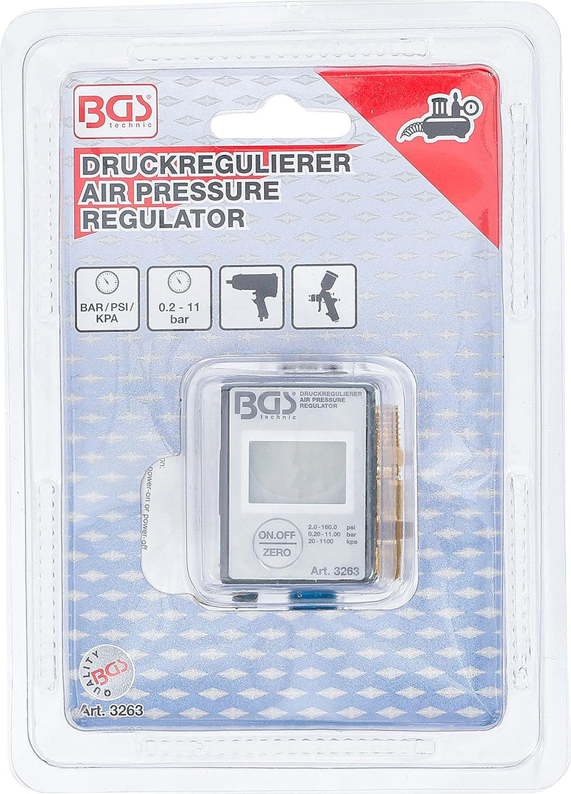 BGS 3263 | Druckregulierer für Kompressoren | 0,275 - 11 bar