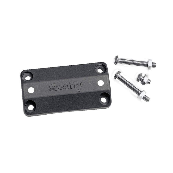 Scotty #242 Schienenhalterung Adapter für Seitendeckmontage Schwarz, Schwarz