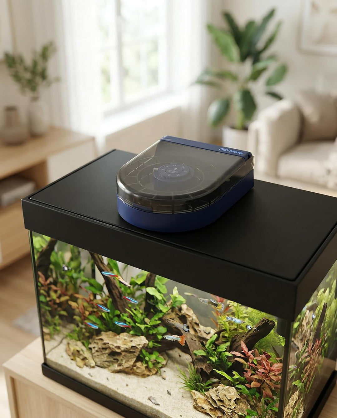 Fish Mate F14 Futterspender für Aquarien