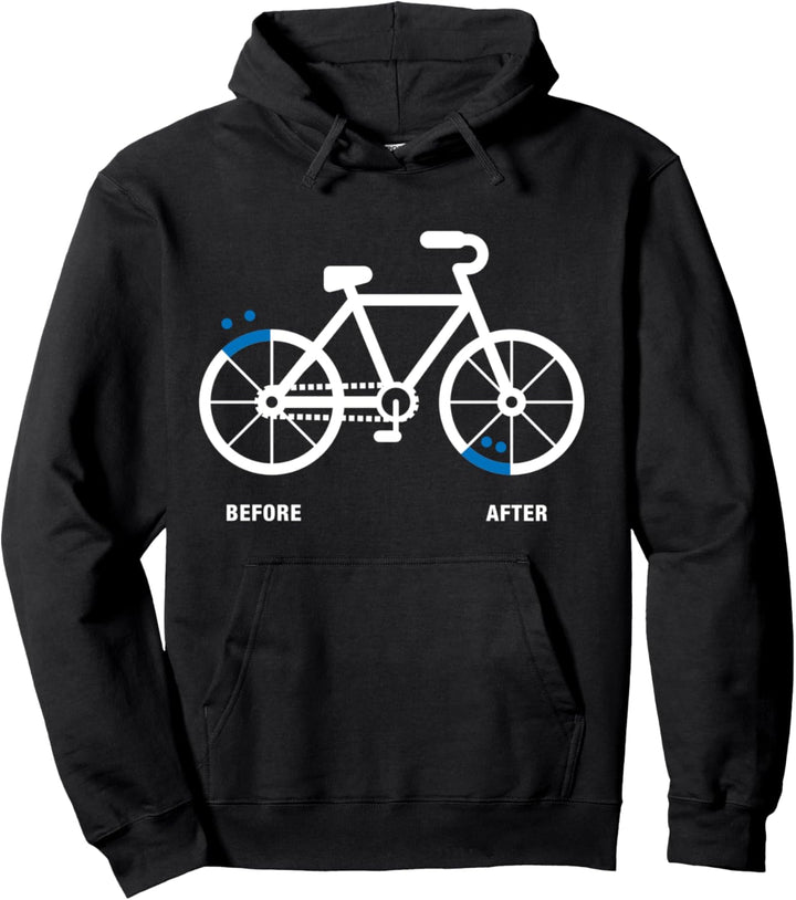 Radfahrer Fahrrad Spruch Fahrradfahrer Herren Damen Rad Pullover Hoodie