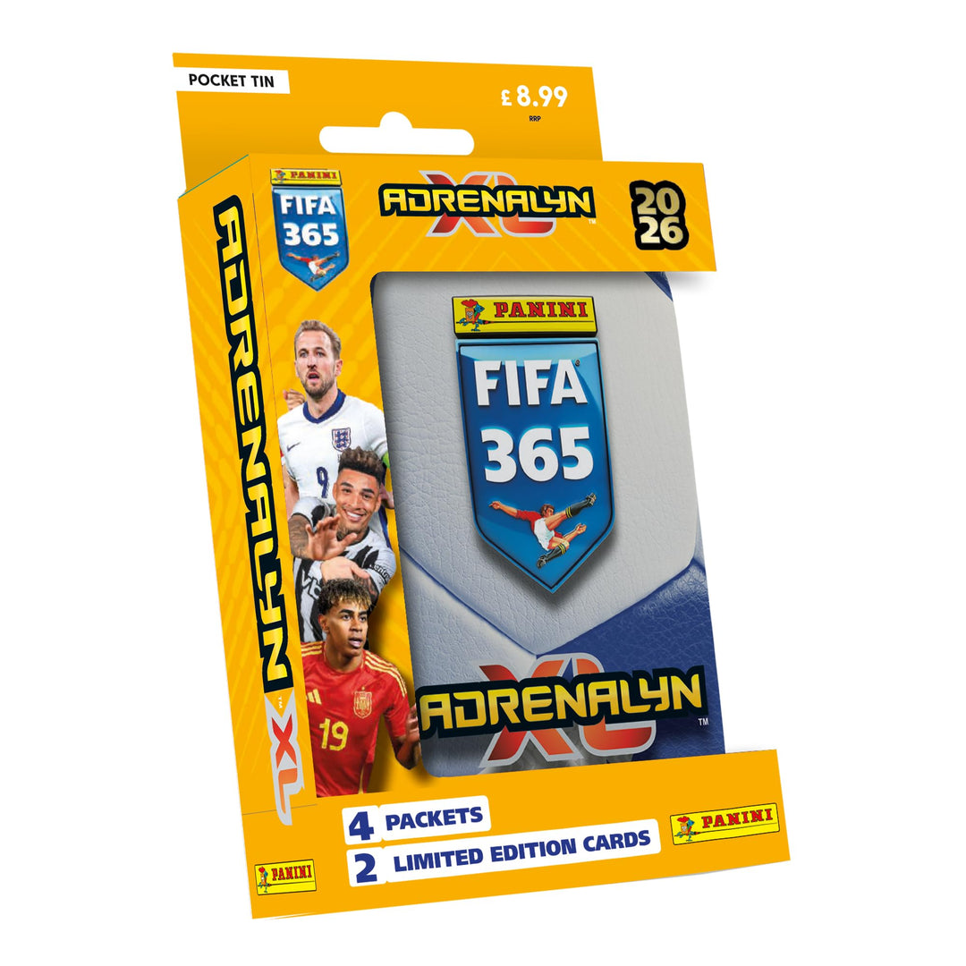 Panini FIFA 365 Adrenalyn XL Sammelkarten - Pocket Tin Taschendose, Taschendose