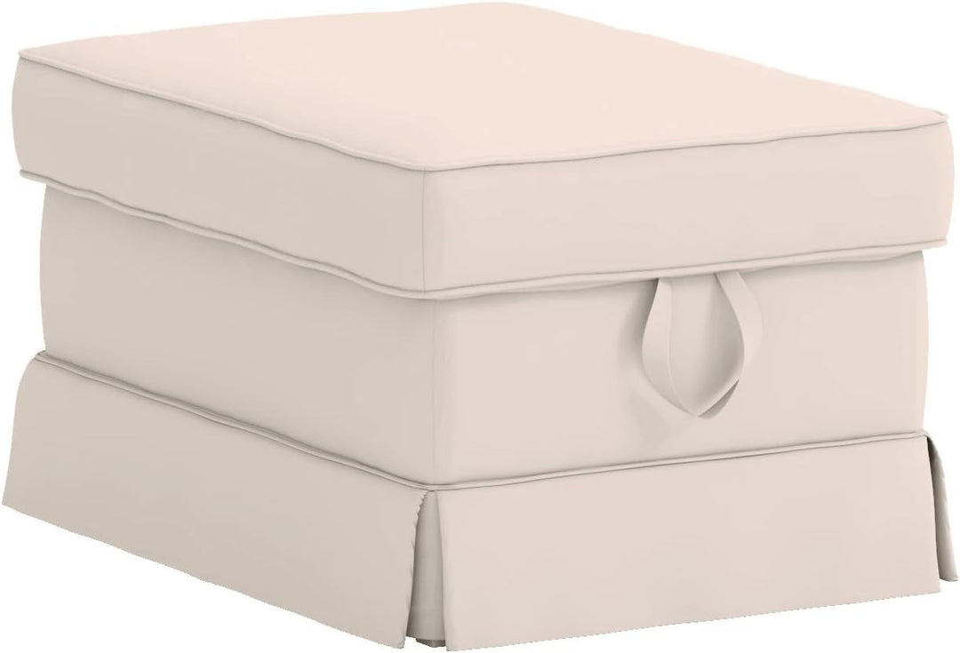 HomeTown Market Strapazierfähiger Sofabezug Ersatz kompatibel für IKEA Ektorp Ottomane Cover. Slipco