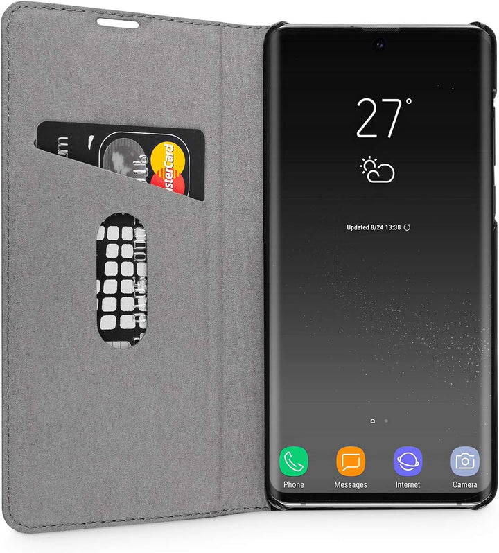 WIIUKA Echt Ledertasche - TRAVEL NATURE - Hülle für Samsung Galaxy S20 - ITALIENISCHES Leder - Vinta