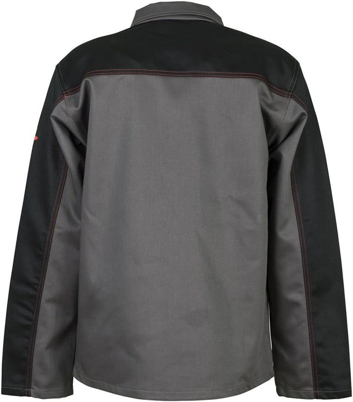 Planam Grösse 106 Herren Weld Shield Jacke grau schwarz Modell 5526 Grau/Schwarz 106, Grau/Schwarz 1