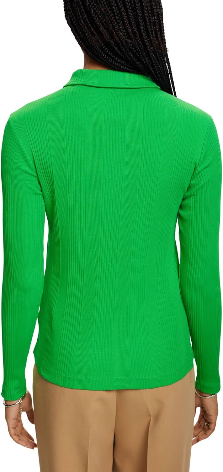 ESPRIT Damen 023ee1k310 T-Shirt XXS 310/Green, XXS 310/Green