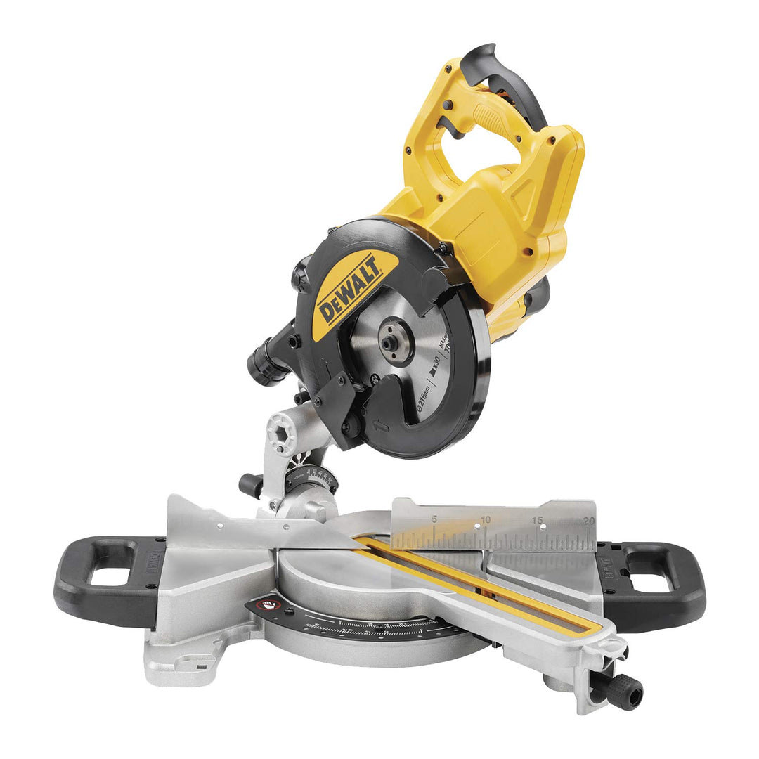 DeWalt 1.300 Watt Paneelsäge (216 mm Sägeblatt-ø, extrem leichte und kompakte Paneelsäge, ideal für