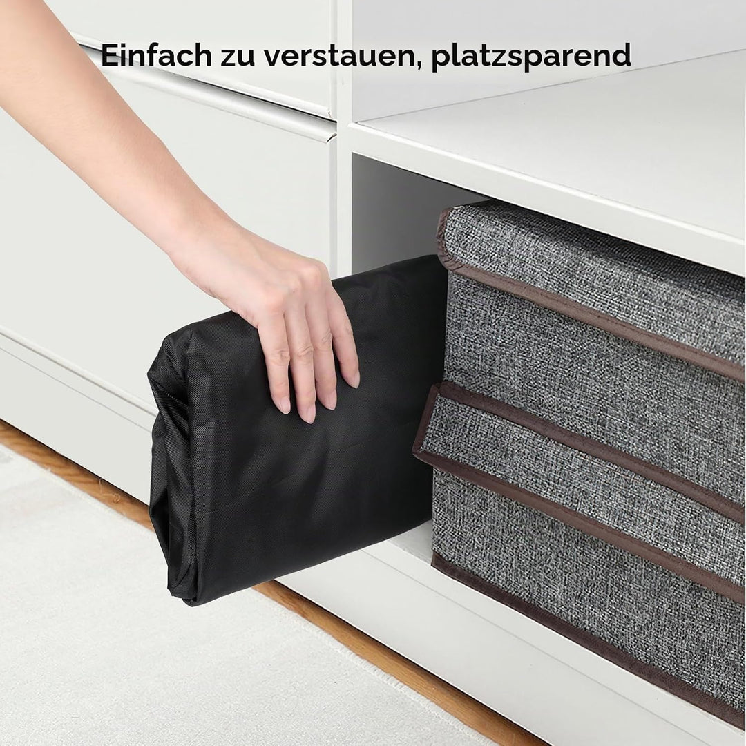 AiQInu Aufbewahrungstasche Gross, 180L Faltbare Unterbett Aufbewahrungsbox mit Handgriff, Wasserdich