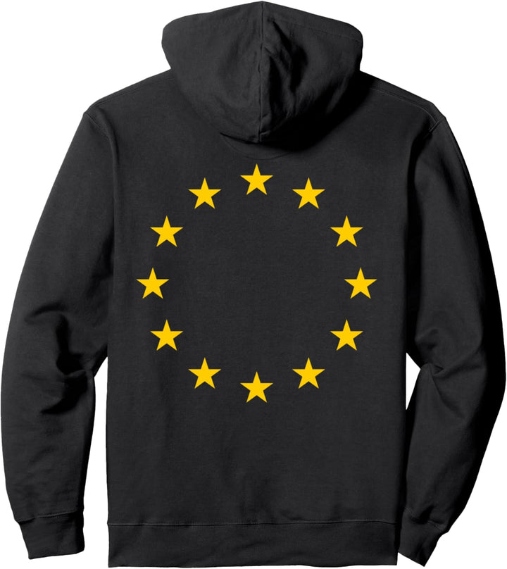 EU Flagge Europa Europäische Union Sterne Brexit Männer Frauen Geschenk Pullover Hoodie
