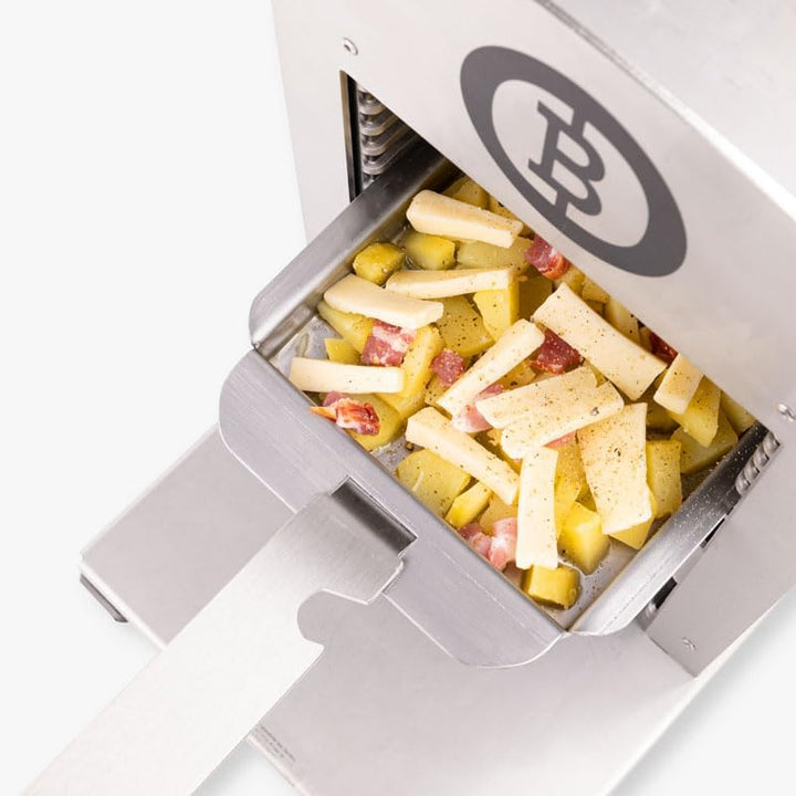 Beefer Brat- und Röstpfanne – Edelstahlpfanne für Oberhitzegrills