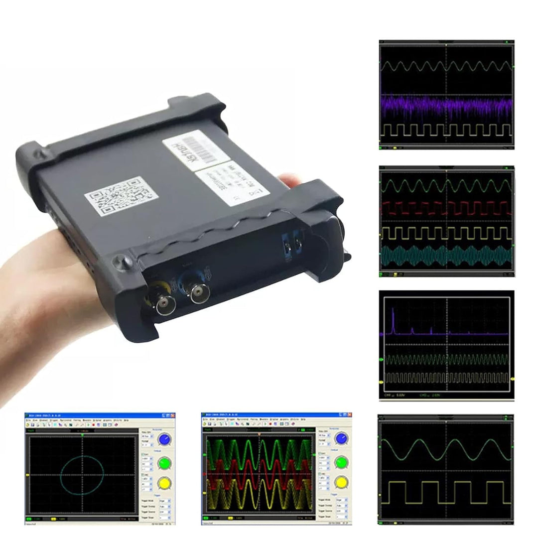 Hantek 6022BE 2-Kanal-USB-Digital-Speicher-Oszilloskop, 20 MHz, PC-basiert, 48 MSa/s