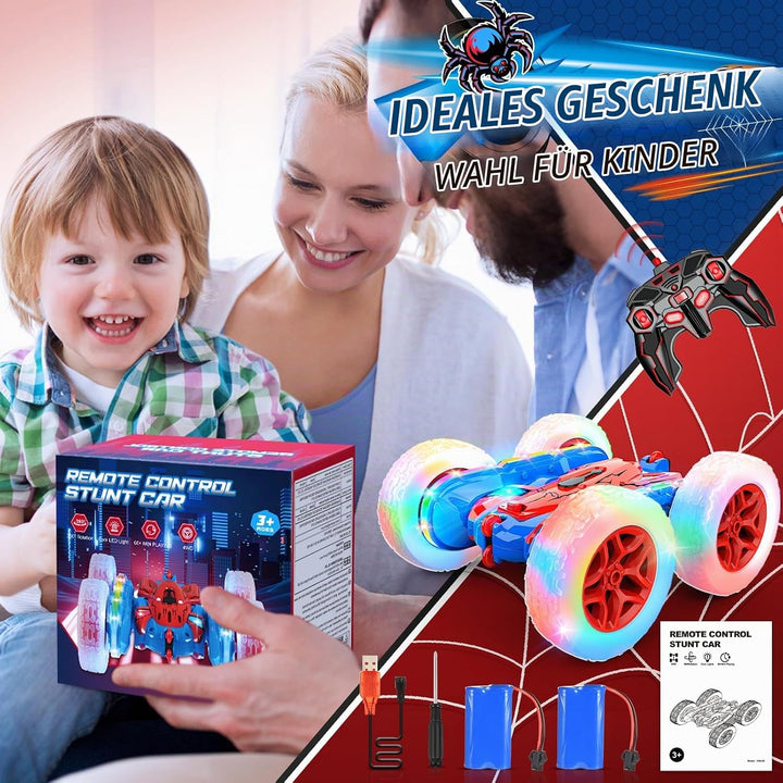 Dislocati Ferngesteuertes Auto ab 3 4 5 6 7 8 9 Jahre, Spielzeug ab 3-10 Jahre Junge Mädchen Geschen