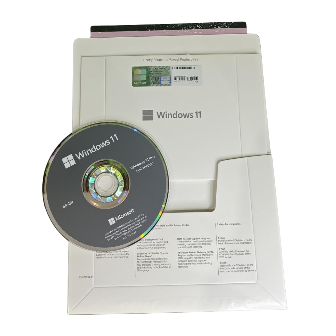Microsoft MS Win 11 Pro IT 64Bit, FQC-10538