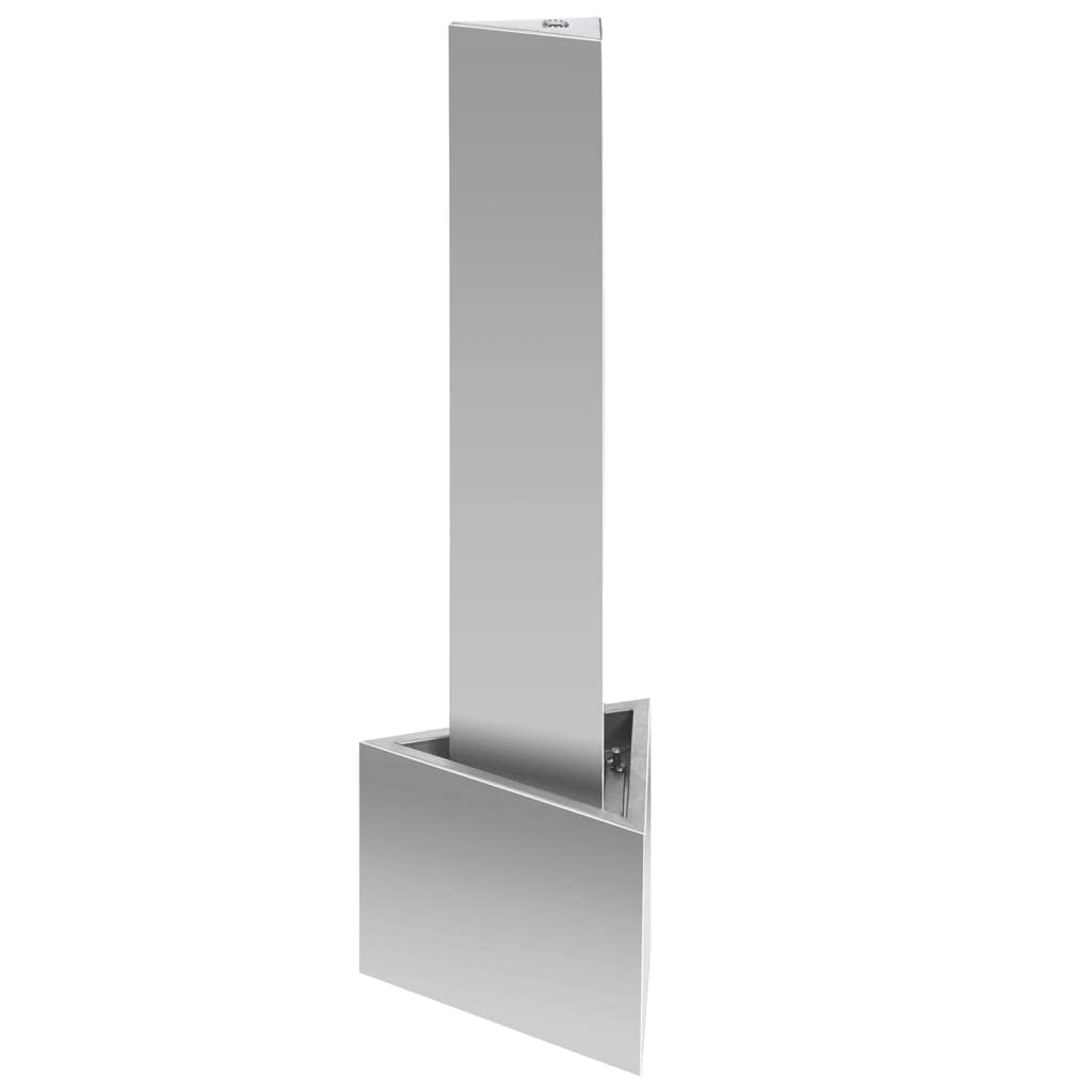 vidaXL Gartenbrunnen mit LED Beleuchtung Säulenbrunnen Springbrunnen Garten Deko Brunnen Zierbrunnen