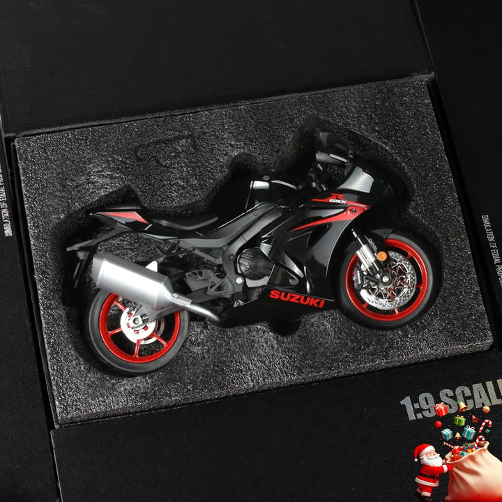 1:9 Motorrad Modell kompatibel für Suzuki GSX R1000R Legierung Diecast Motorrad Modell Spielzeug Min