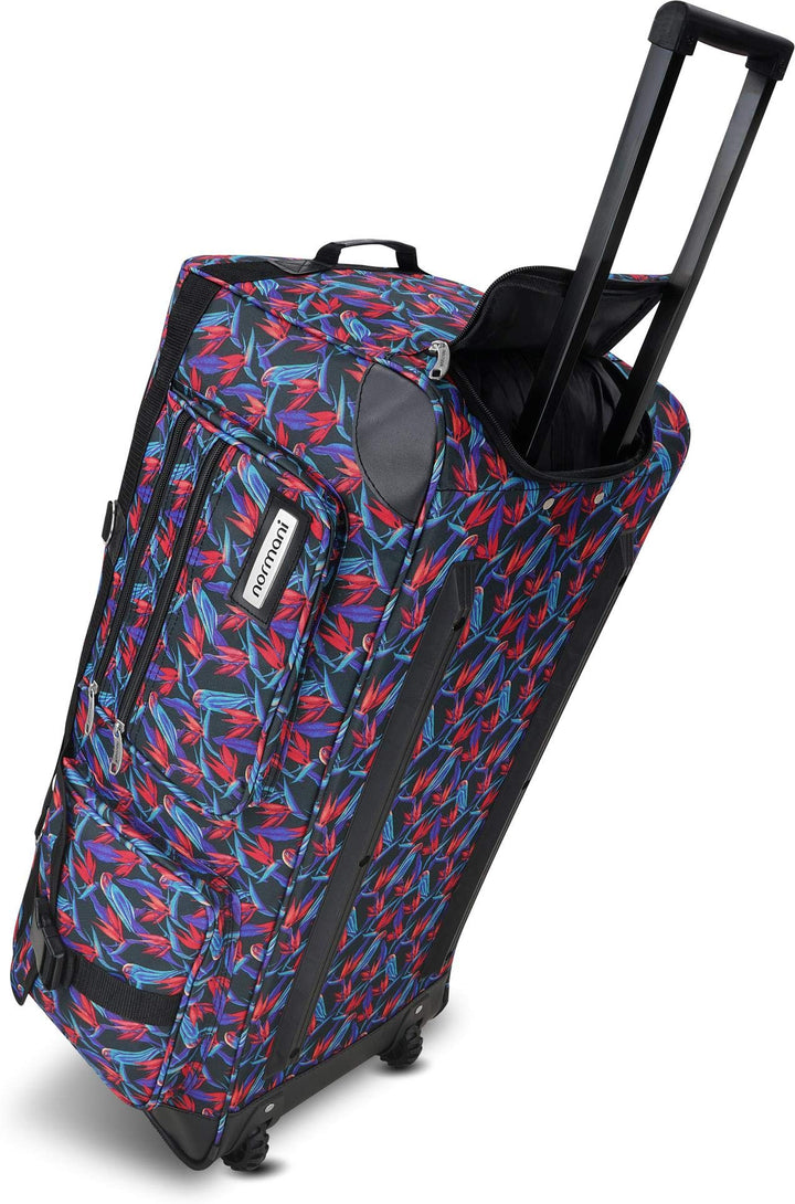 XXL Reisetasche Jumbo Big-Travel mit Rollen von normani® Farbe Pally Parrots / 100 Liter Pally Parro