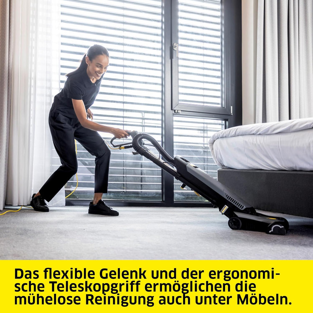 Kärcher Teppichbürstsauger CV 38/2 ADV, 20kPa Vakuum, 850 Watt Nennleistung, 38 cm Arbeitsbreite, 5,