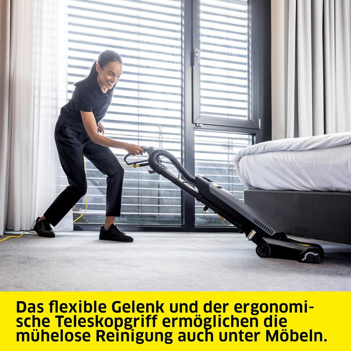 Kärcher Teppichbürstsauger CV 38/2 ADV, 20kPa Vakuum, 850 Watt Nennleistung, 38 cm Arbeitsbreite, 5,
