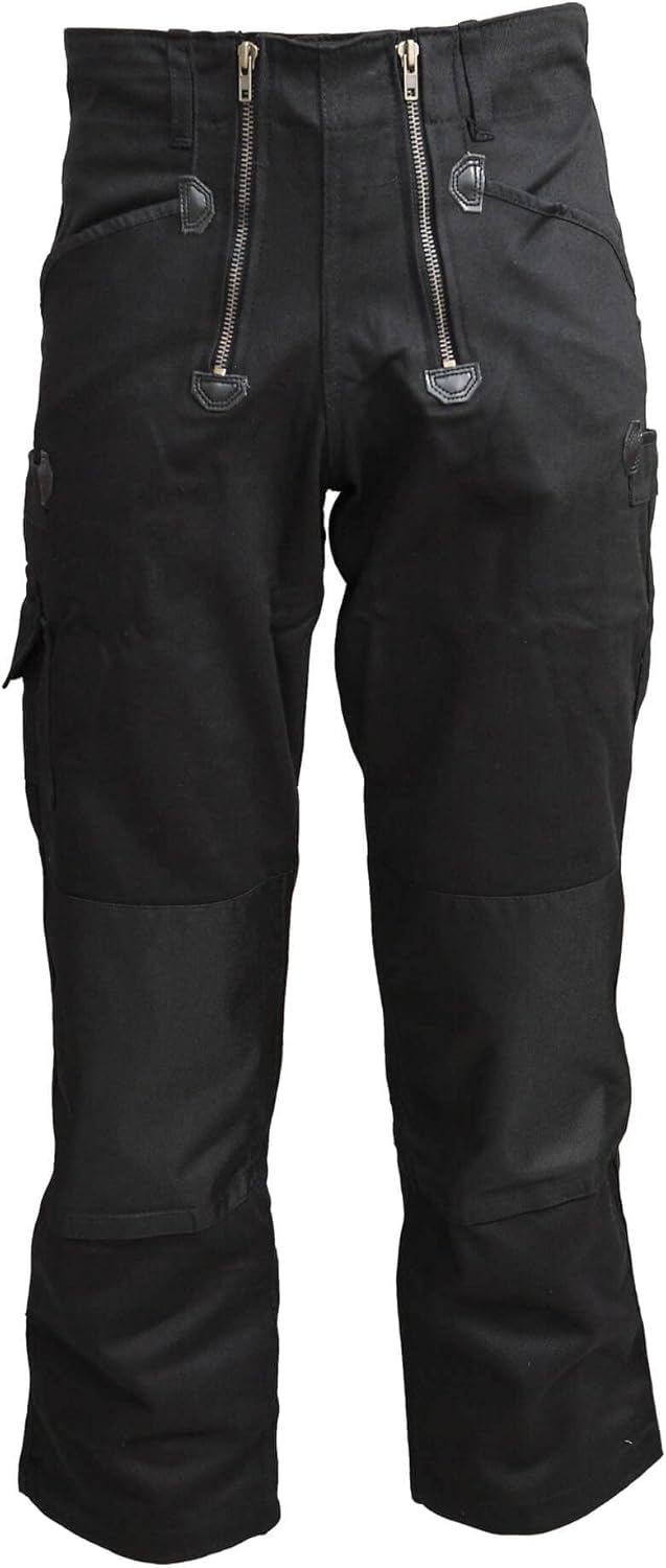 TMG | Zunfthose für Herren ohne Schlag, Dachdeckerhose mit Kniepolstern & viel Stauraum, 100% Baumwo