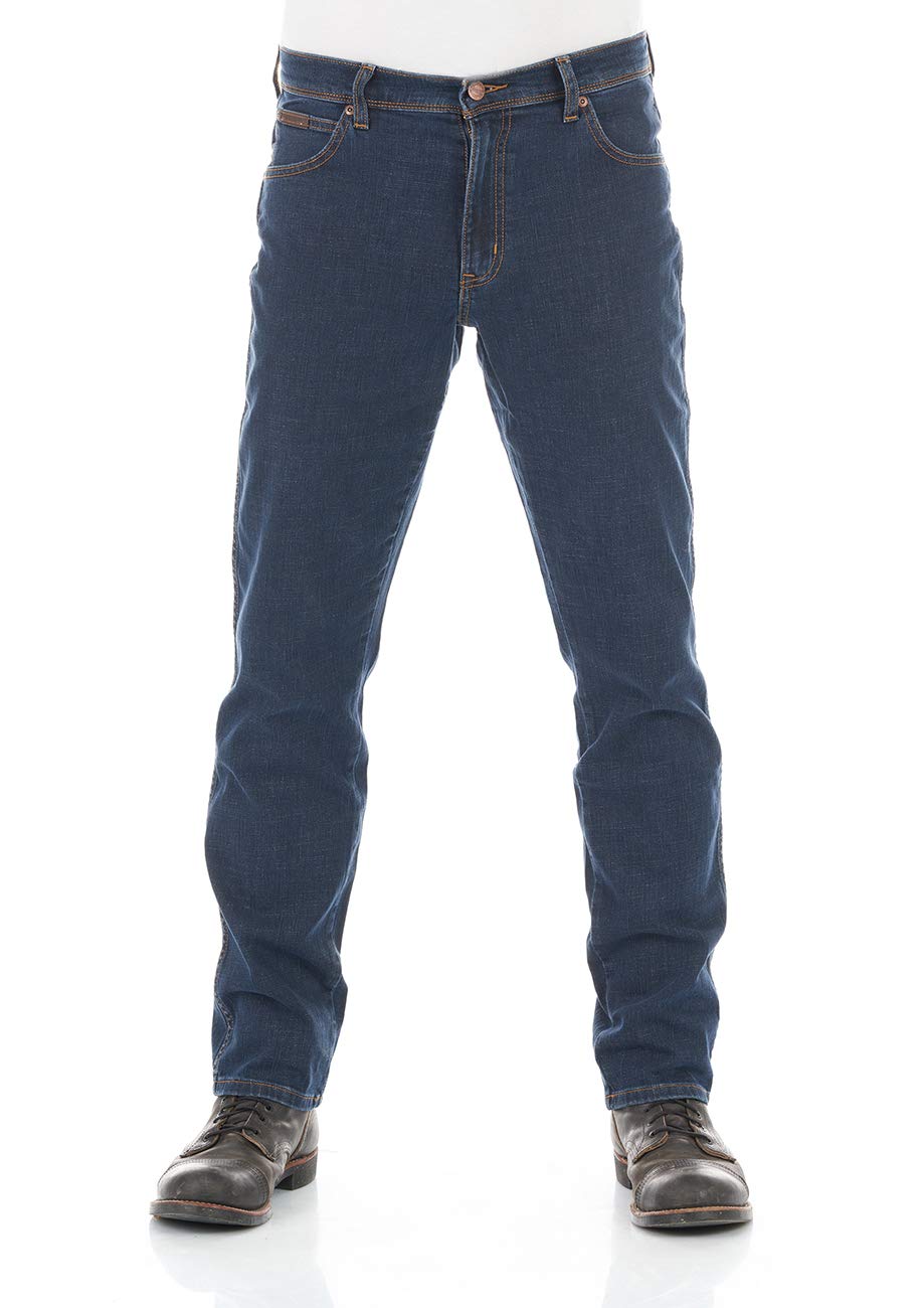 Wrangler Herren Texas Slim Jeans 46W / 30L Blue (Cross Game 11u), 46W / 30L Blue (Cross Game 11u)